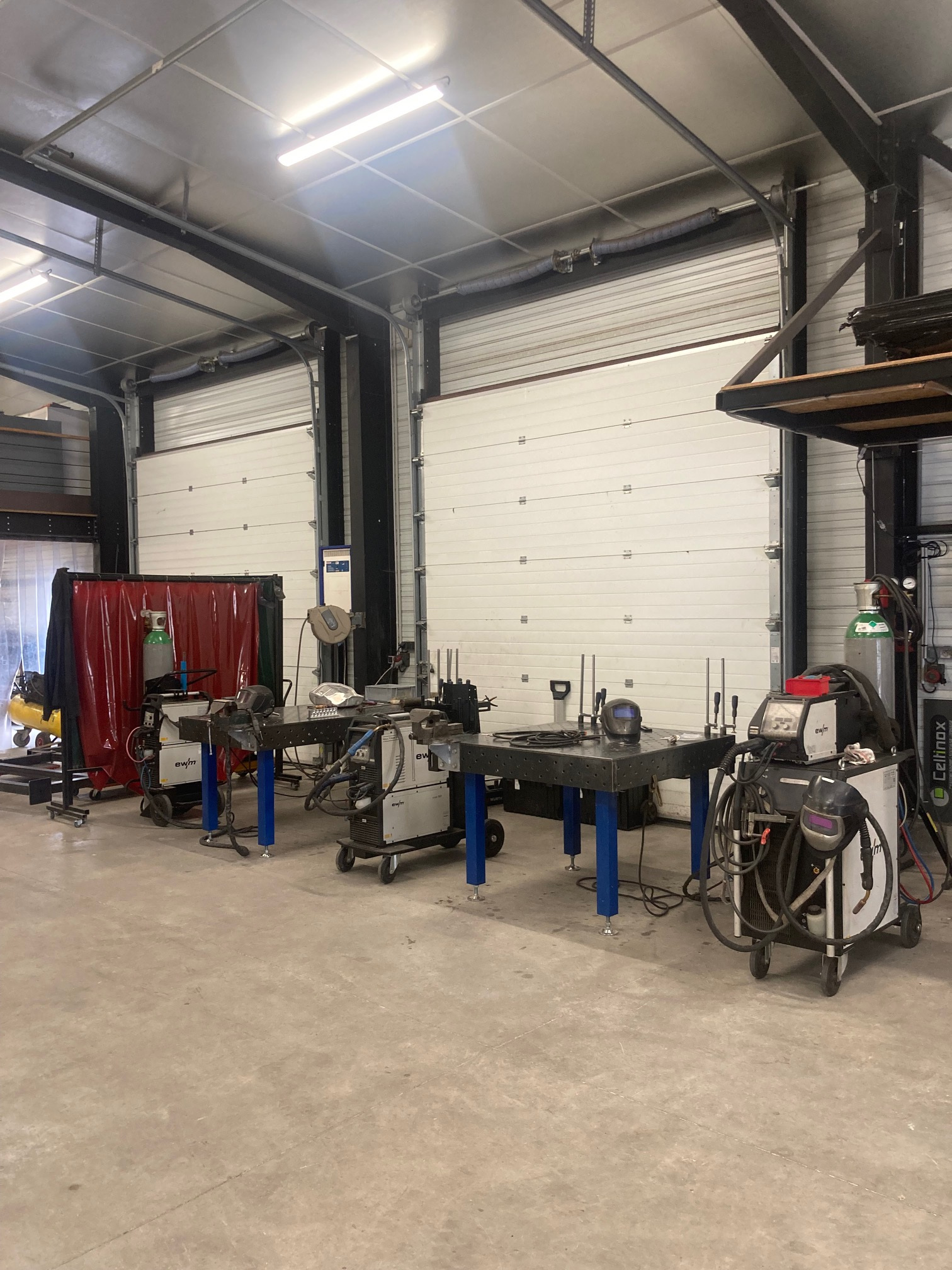 Atelier de Montage et Soudage Aluminium et Inox